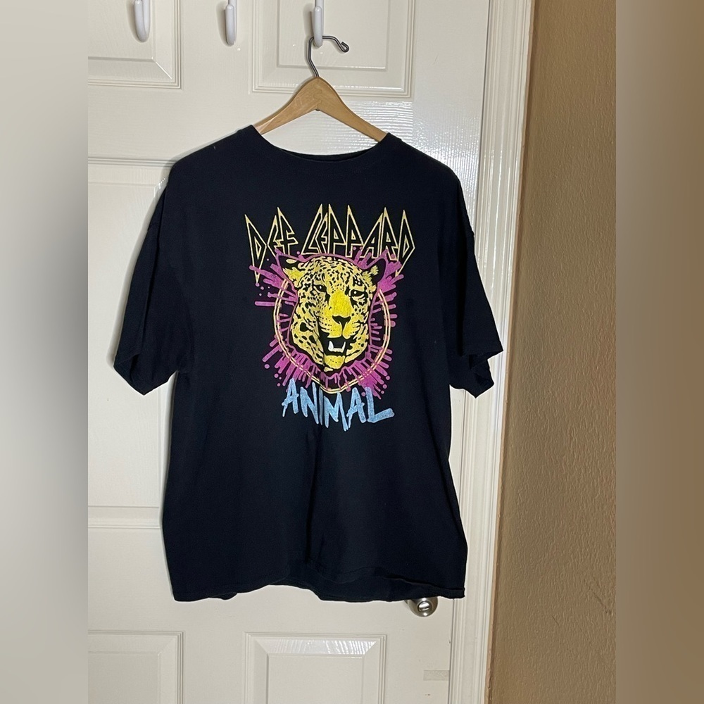 Def Leppard animal 1987 Tour Tee XL​​​​​​​​​​​​​​ - Picture 4 of 7
